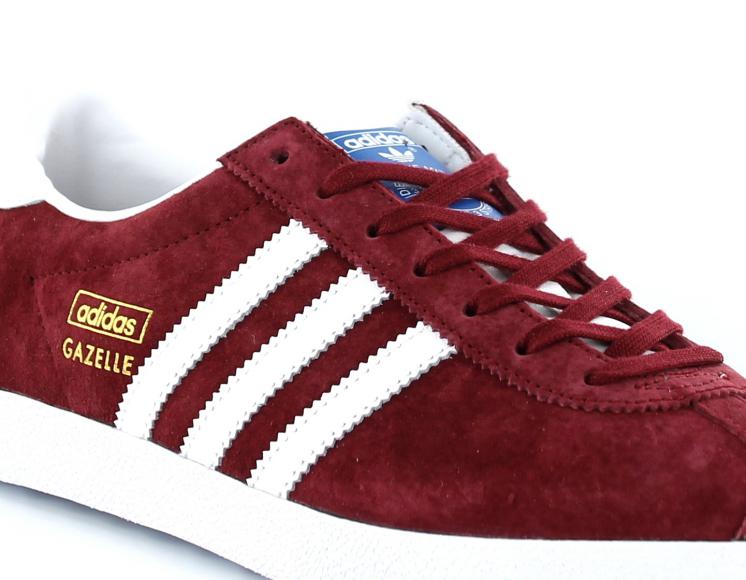 adidas gazelle rouge pas cher