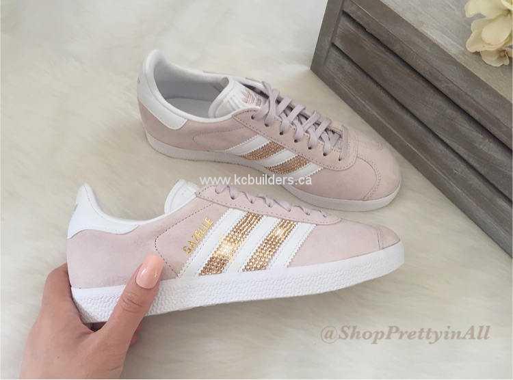 adidas gazelle rose solde