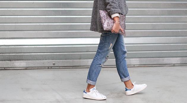 stan smith femme style