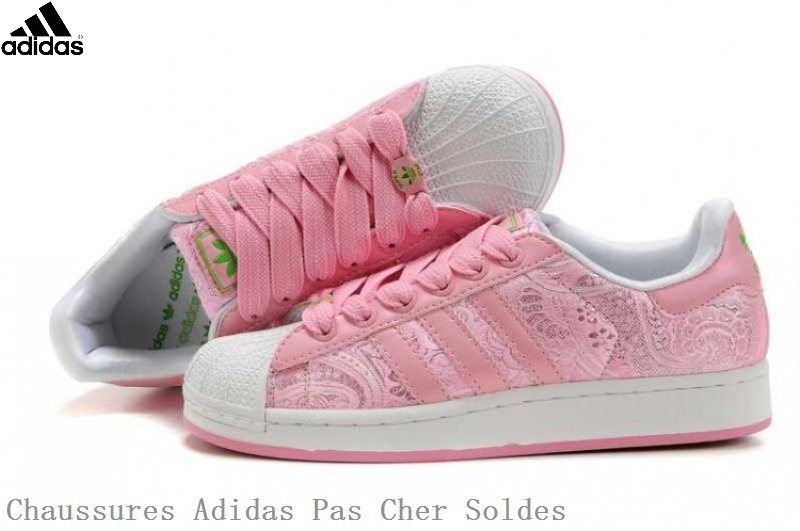 chaussure superstar femme rose