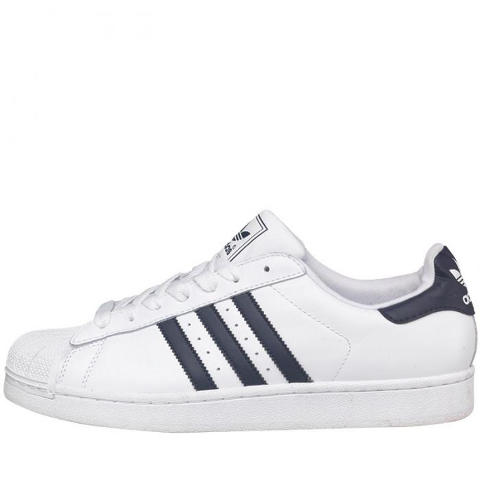 superstar bleu clair et blanche