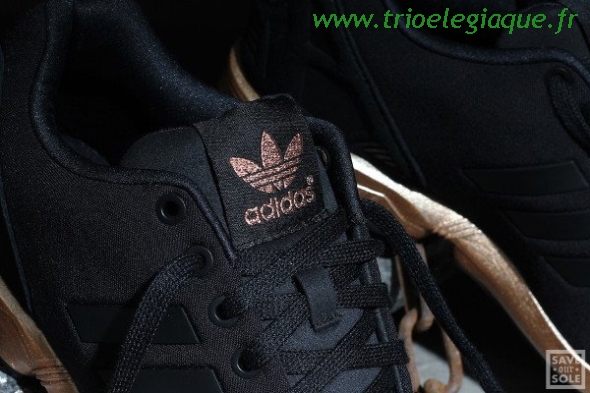 adidas zx flux noir doré