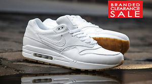 air max 1 leather white