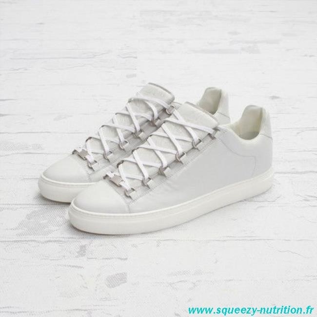 balenciaga basse blanche femme