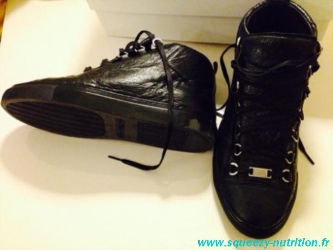 basket balenciaga homme noir