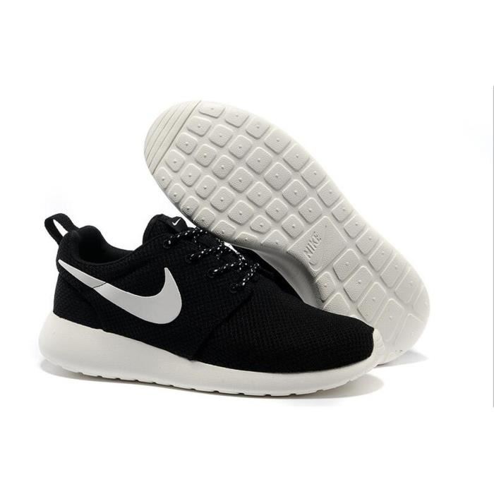 roshe run femme noir et grise