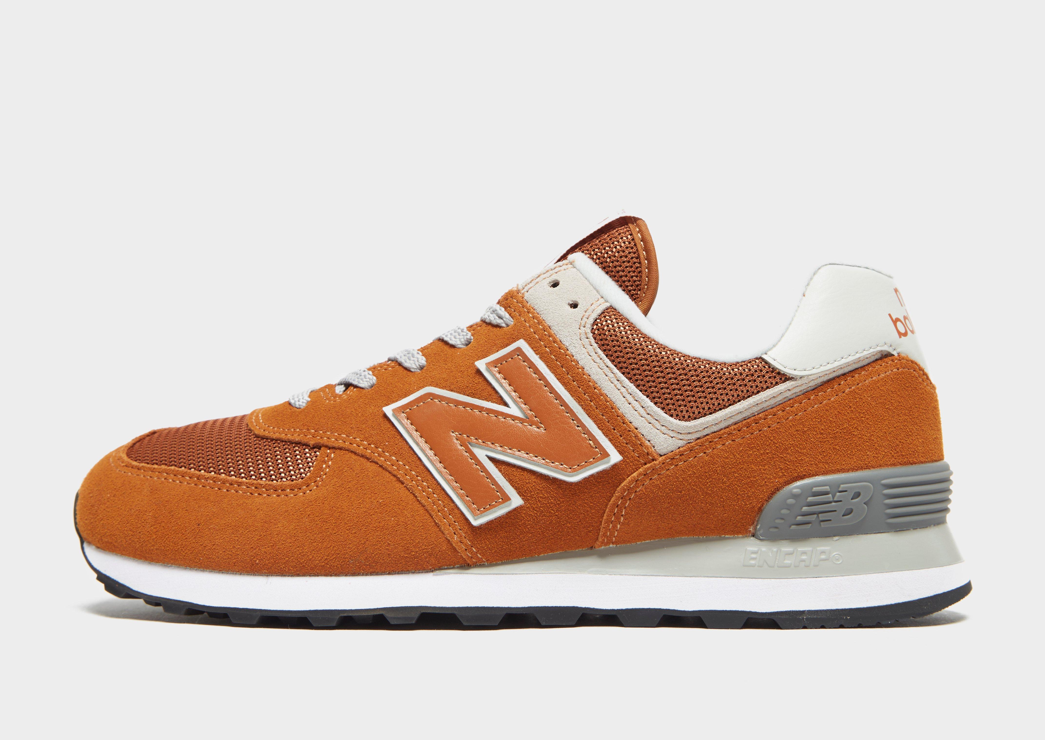 new balance 574 homme orange