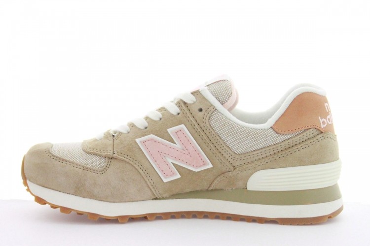new balance beige et rose