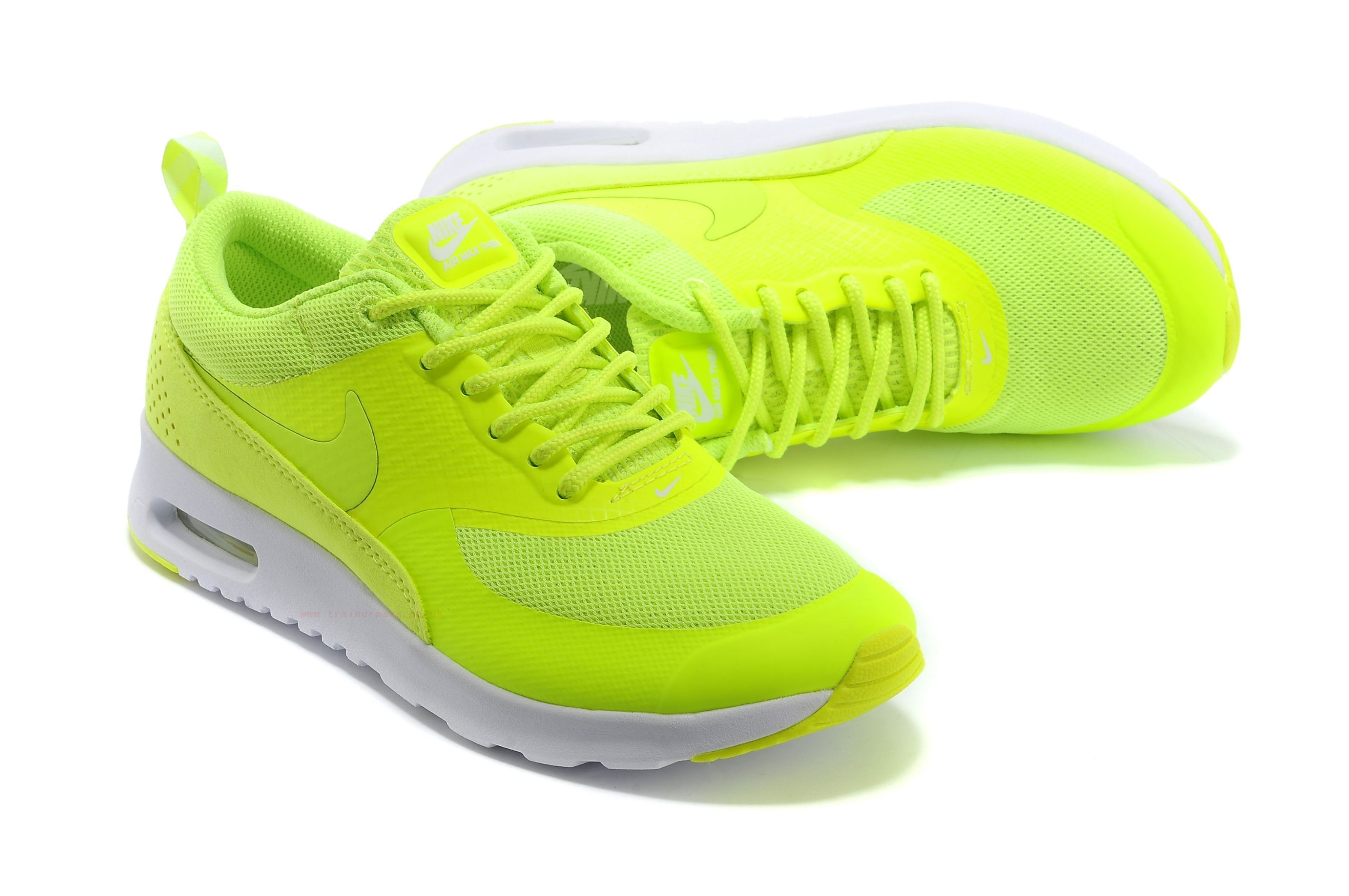 nike huarache jaune fluo
