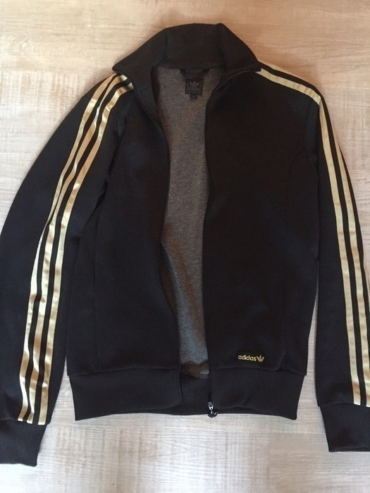 adidas noir et or femme